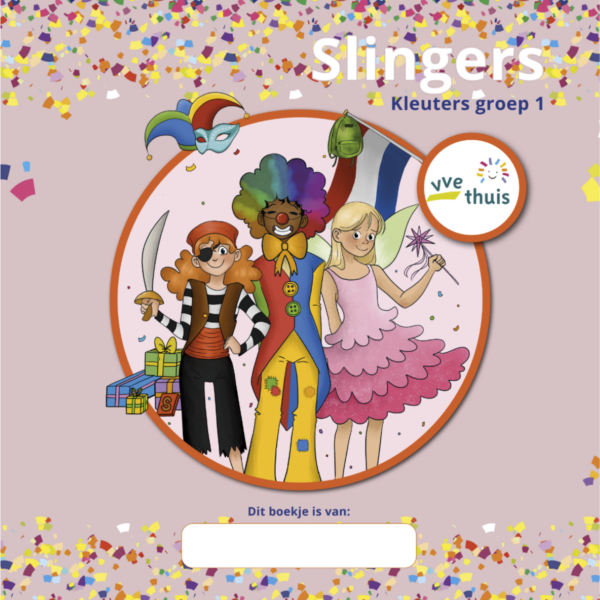 Nieuw! VVE Thuis Kleuters 1 themaboekje Slingers