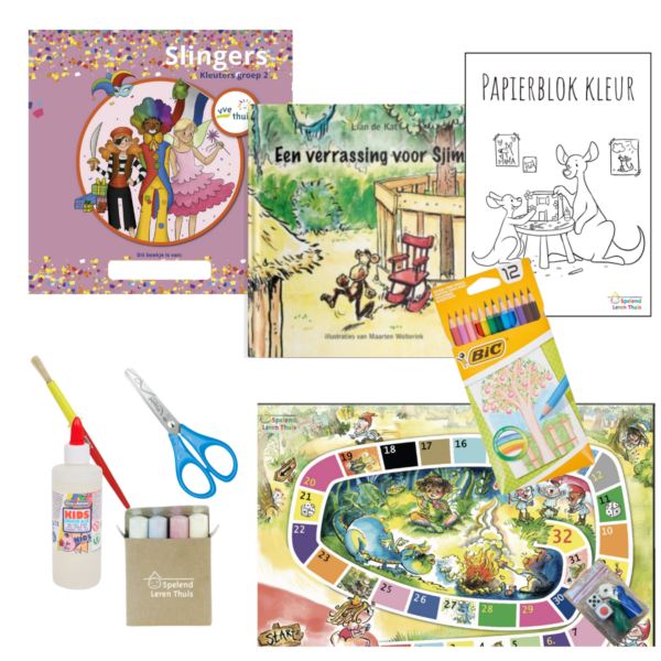Nieuw! VVE Thuis Kleuters 2 themapakket Slingers