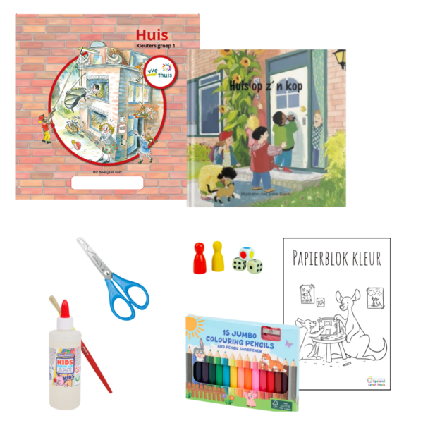 Nieuw! VVE Thuis Kleuters 1 themapakket  Huis