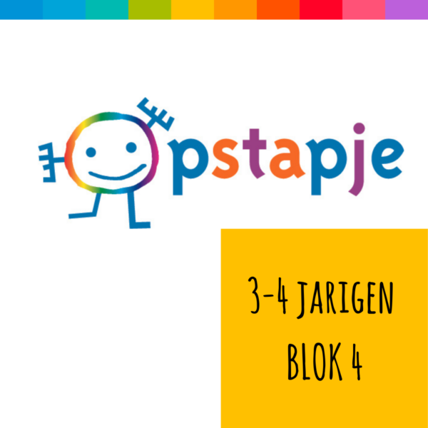 Opstapje jaar 2  - Weekboekjes per blok - blok 4