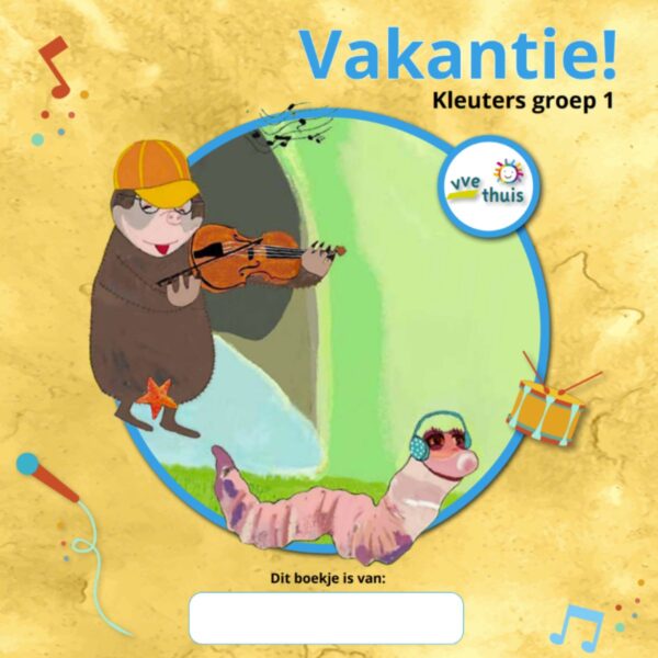 VVE Thuis Kleuters 1 themaboekje Vakantie!