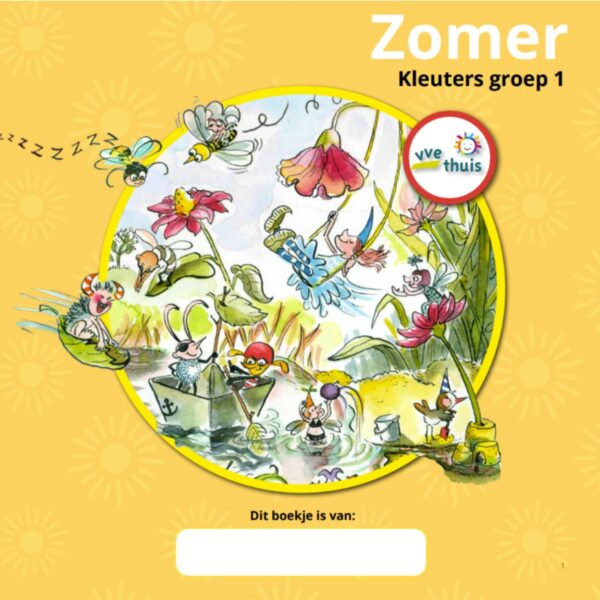 VVE Thuis Kleuters 1 themaboekje  Zomer