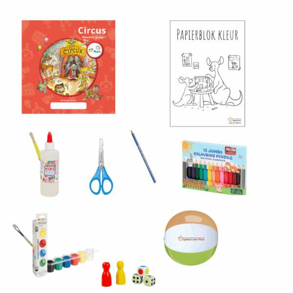 Nieuw! VVE Thuis Kleuters 1 themapakket Circus