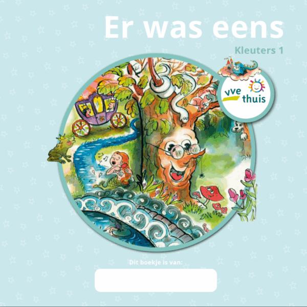 Nieuw! VVE Thuis Kleuters 1 themaboekje Er was eens...