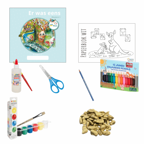 Nieuw! VVE Thuis Kleuters 1 themapakket Er was eens...