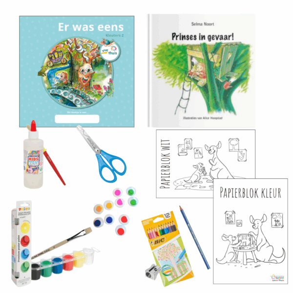 Nieuw! VVE Thuis Kleuters 2 themapakket Er was eens...