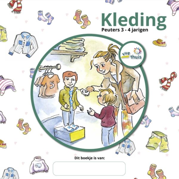VVE Thuis Peuters themaboekje Kleding