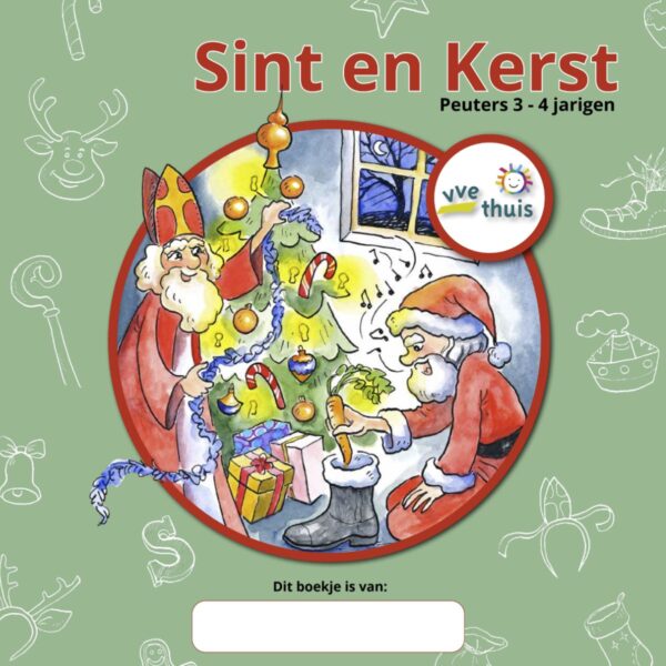 VVE Thuis Peuters themaboekje Sint en Kerst