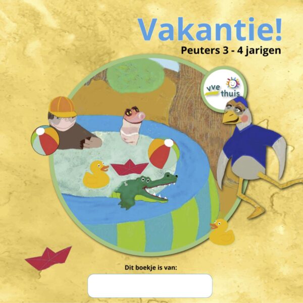 VVE Thuis Peuters themaboekje Vakantie!