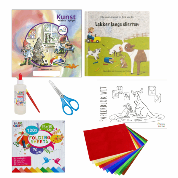 VVE Thuis Peuters themapakket Kunst