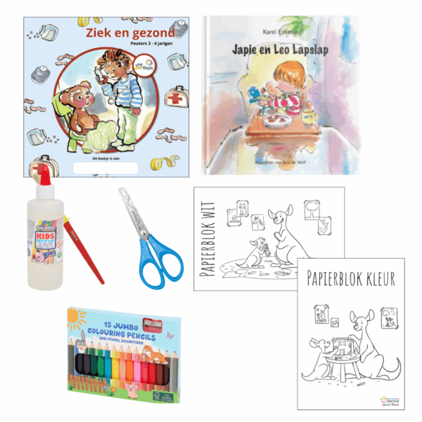 VVE Thuis Peuters themapakket Ziek en gezond