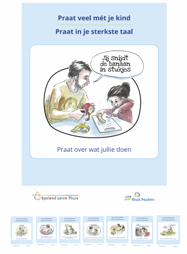 VVE Thuis Peuters vuistregels - acht posters