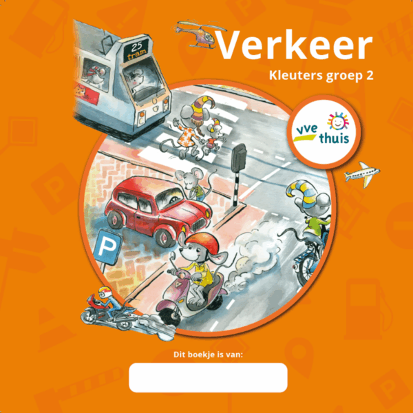 Nieuw! VVE Thuis Kleuters 2 themaboekje Verkeer