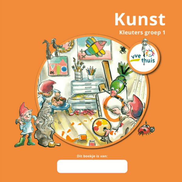 Nieuw! VVE Thuis Kleuters 2 themaboekje Kunst