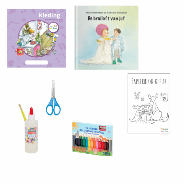 Nieuw! VVE Thuis Kleuters 1 themapakket Kleding