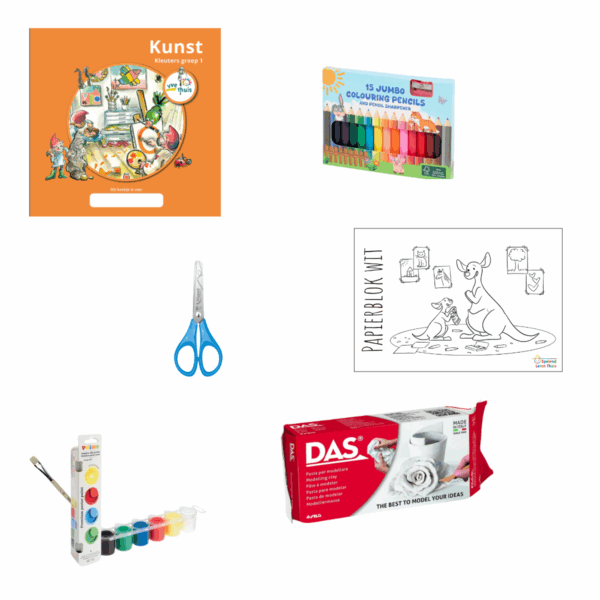 Nieuw! VVE Thuis Kleuters 1 themapakket Kunst