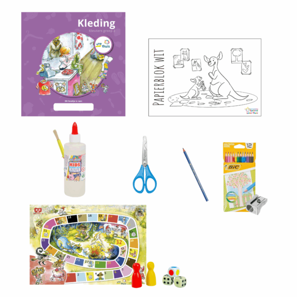 Nieuw! VVE Thuis Kleuters 2 themapakket Kleding