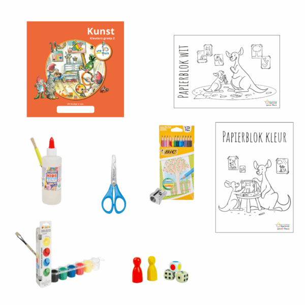 Nieuw! VVE Thuis Kleuters 2 themapakket Kunst